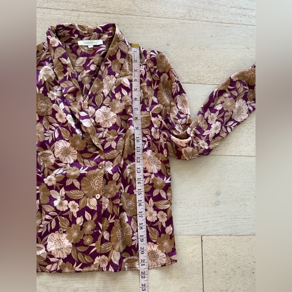 Anthropologie Favorite Daughter Rani Top L - Picture 8 of 11